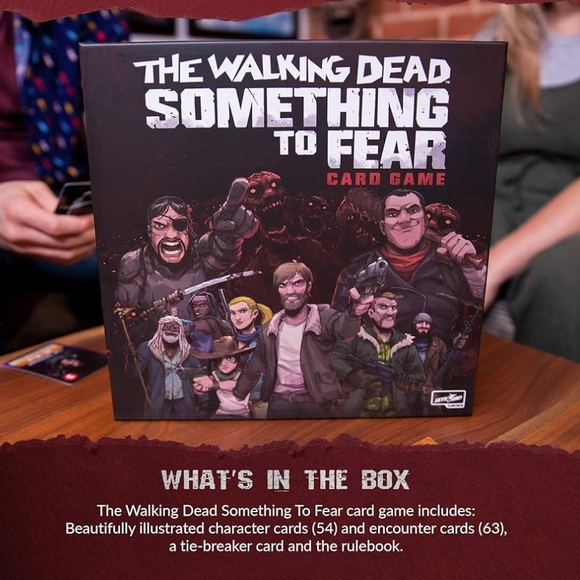 The Walking Dead Something to Fear Strategy Card Game NIB - Picture 6 of 8